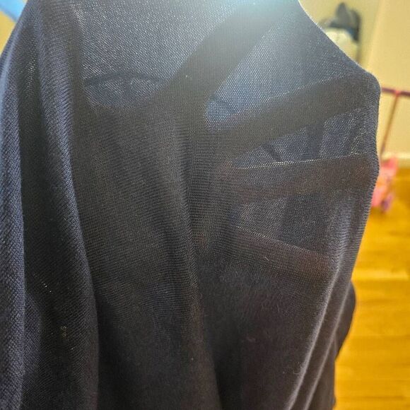 Patrick Assaraf Ribbed Merino Wool Full Zip Cardigan - Picture 8 of 9